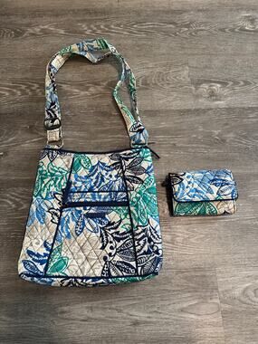Vera Bradley Triple Zip Crossbody Bag & Wallet